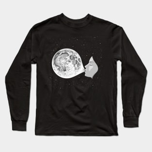 Bubble Moon Long Sleeve T-Shirt